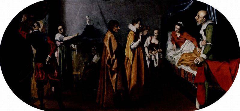 Andrea Boscoli Geburt der Jungfrau oil painting image